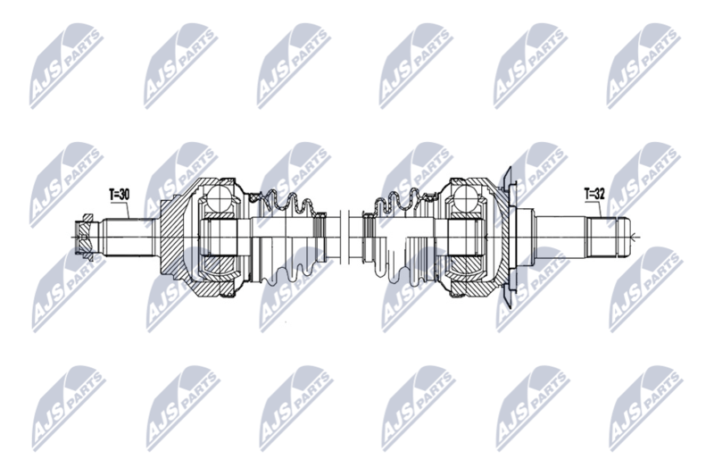 NTY NPW-BM-223 Drive Shaft