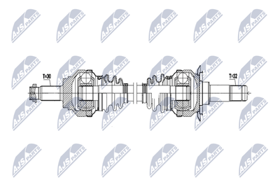 Drive Shaft NTY NPW-BM-223