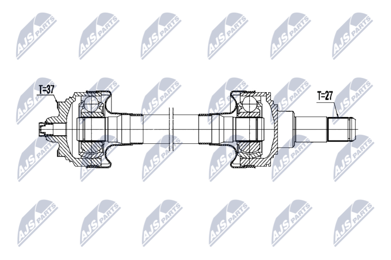 NTY NPW-BM-226 Drive Shaft