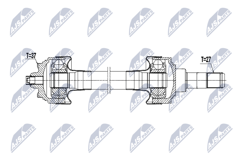 NTY NPW-BM-227 Drive Shaft