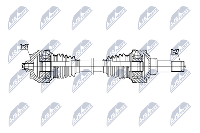 Drive Shaft NTY NPW-BM-228