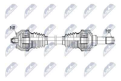 Drive Shaft NTY NPW-BM-229