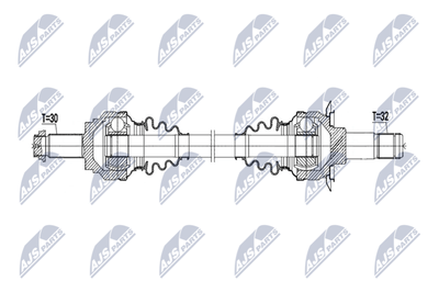 Drive Shaft NTY NPW-BM-231