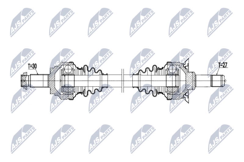 NTY NPW-BM-232 Drive Shaft