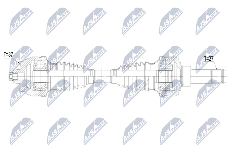 NTY NPW-BM-234 Drive Shaft