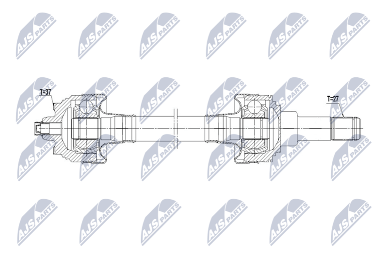 NTY NPW-BM-236 Drive Shaft