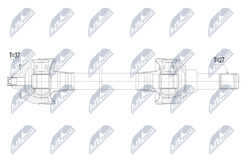 NTY NPW-BM-237 Drive Shaft