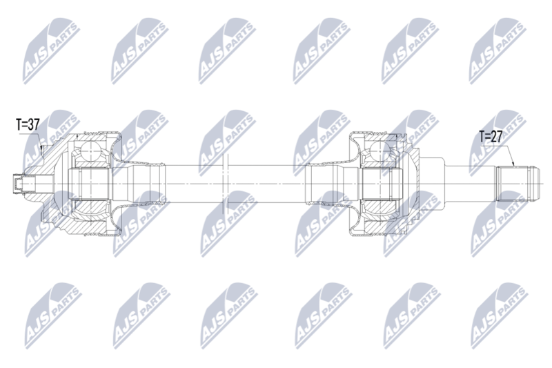 NTY NPW-BM-239 Drive Shaft