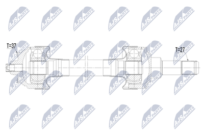Drive Shaft NTY NPW-BM-245