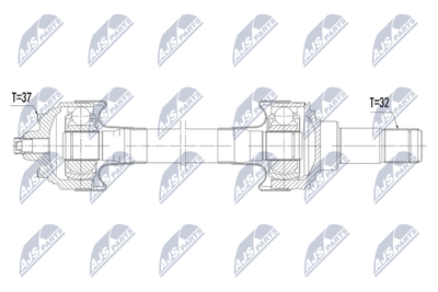Drive Shaft NTY NPW-BM-248
