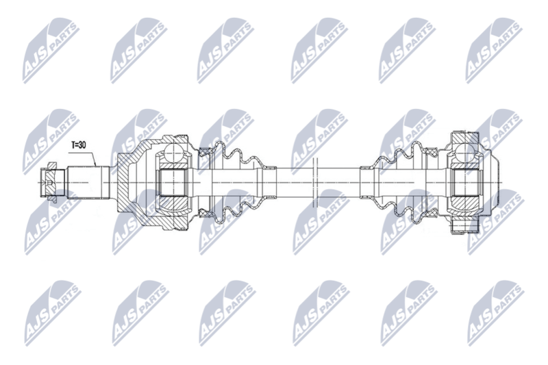 NTY NPW-BM-249 Drive Shaft