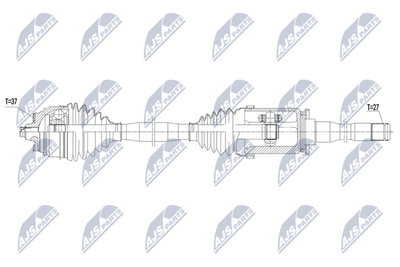 Drive Shaft NTY NPW-BM-252