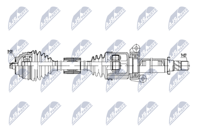 Drive Shaft NTY NPW-BM-254