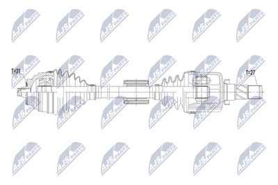 Drive Shaft NTY NPW-BM-256