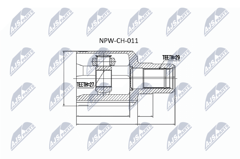 NTY NPW-CH-011 Joint Kit, drive shaft