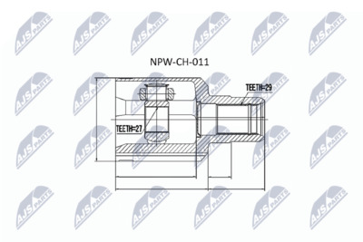 Joint Kit, drive shaft NTY NPW-CH-011