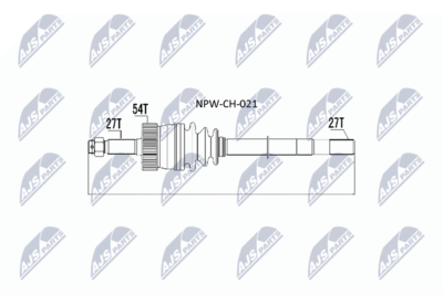 Drive Shaft NTY NPW-CH-021
