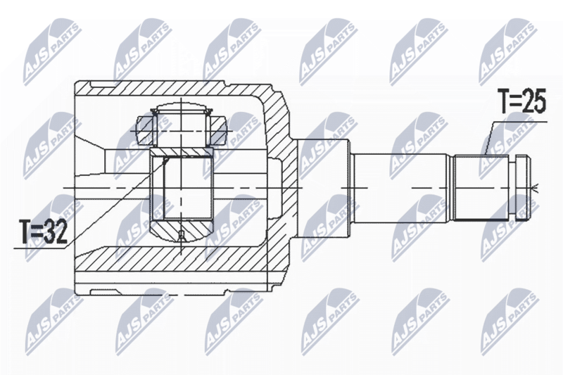 NTY NPW-CH-024 Joint Kit, drive shaft