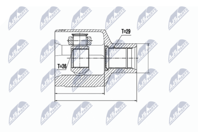 Joint Kit, drive shaft NTY NPW-CH-026