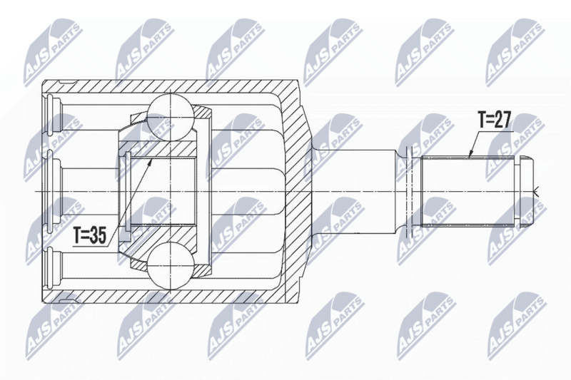 NTY NPW-CH-028 Joint Kit, drive shaft