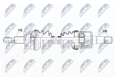 Drive Shaft NTY NPW-CH-034