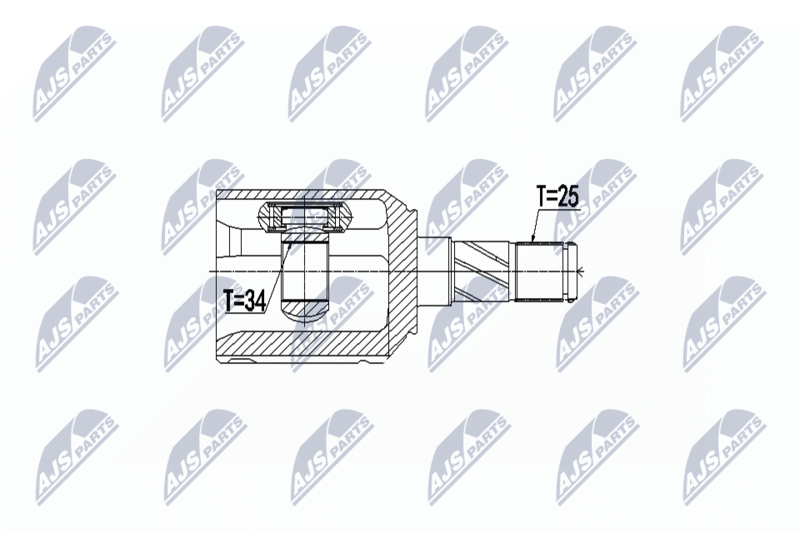 NTY NPW-CH-039 Joint Kit, drive shaft
