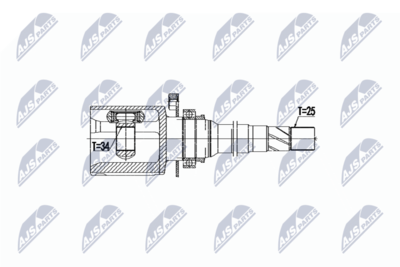 Joint Kit, drive shaft NTY NPW-CH-041
