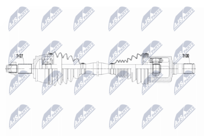 Drive Shaft NTY NPW-CH-042