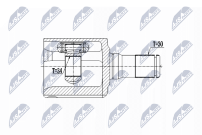 Joint Kit, drive shaft NTY NPW-CH-043