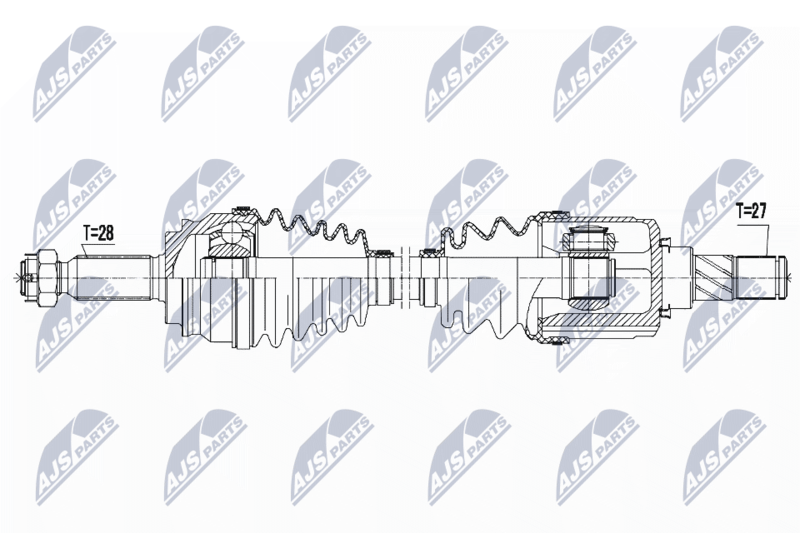 NTY NPW-CH-046 Drive Shaft