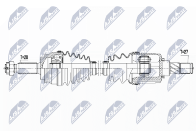 Drive Shaft NTY NPW-CH-046