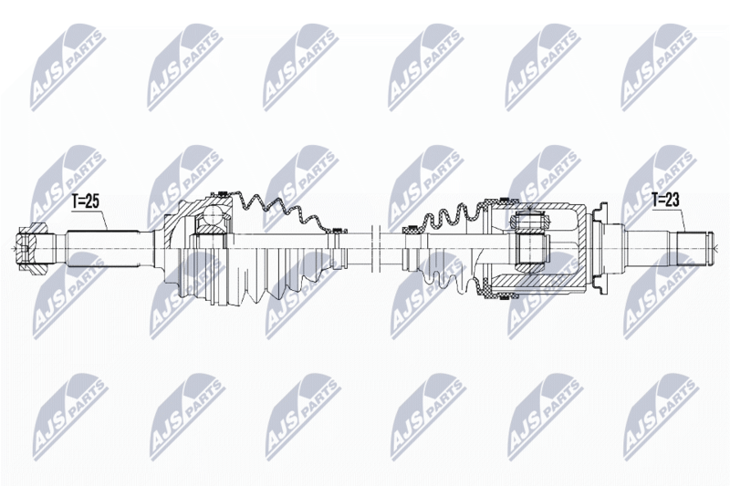 NTY NPW-CH-048 Drive Shaft