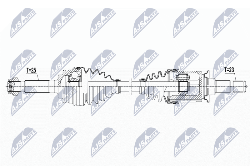NTY NPW-CH-050 Drive Shaft
