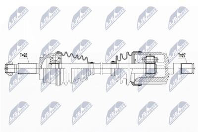 Drive Shaft NTY NPW-CH-052