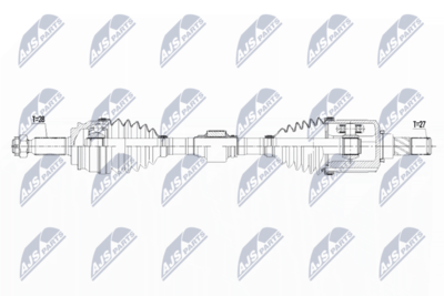 Drive Shaft NTY NPW-CH-060