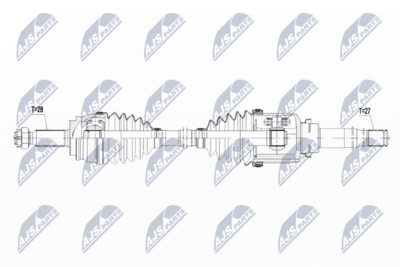 Drive Shaft NTY NPW-CH-064