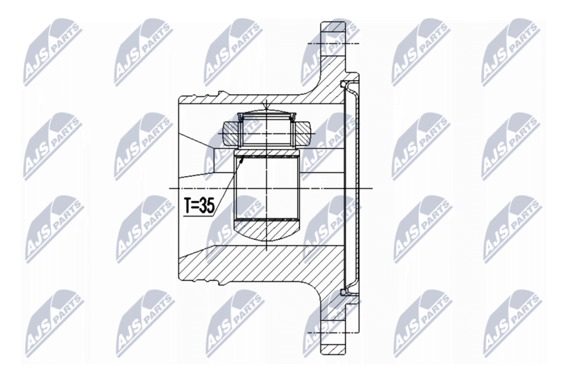 NTY NPW-CH-073 Joint Kit, drive shaft