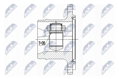 Joint Kit, drive shaft NTY NPW-CH-073