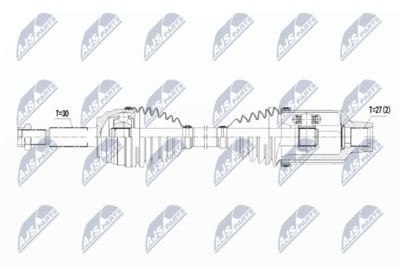 Drive Shaft NTY NPW-CH-082