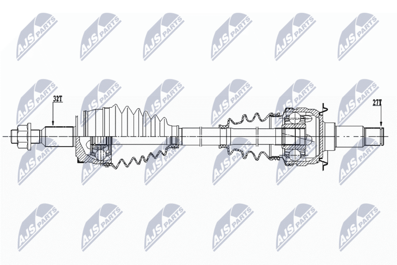 NTY NPW-CH-084 Drive Shaft