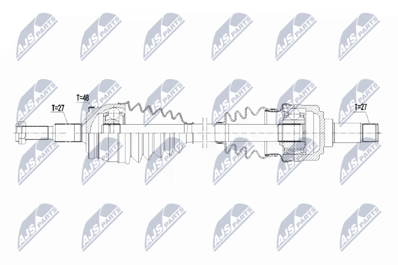 NTY NPW-CH-090 Drive Shaft
