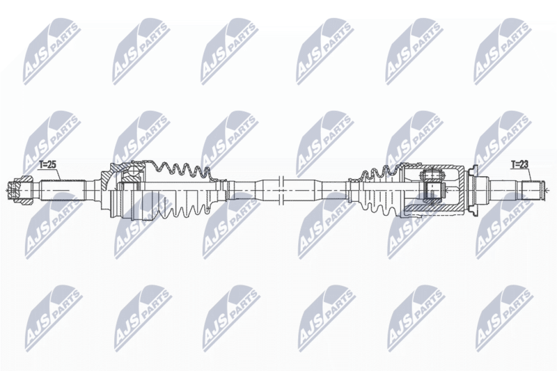 NTY NPW-CH-092 Drive Shaft