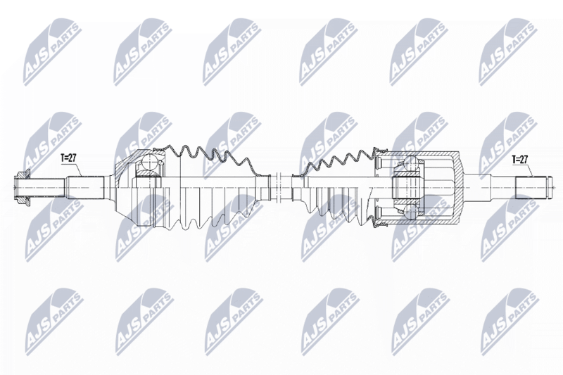 NTY NPW-CH-096 Drive Shaft