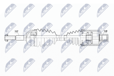 Drive Shaft NTY NPW-CH-098