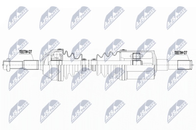 Drive Shaft NTY NPW-CH-100