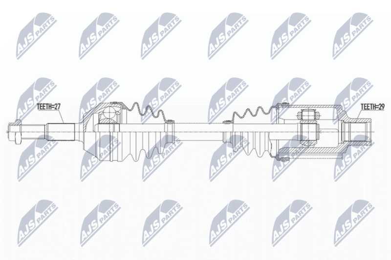 NTY NPW-CH-102 Drive Shaft