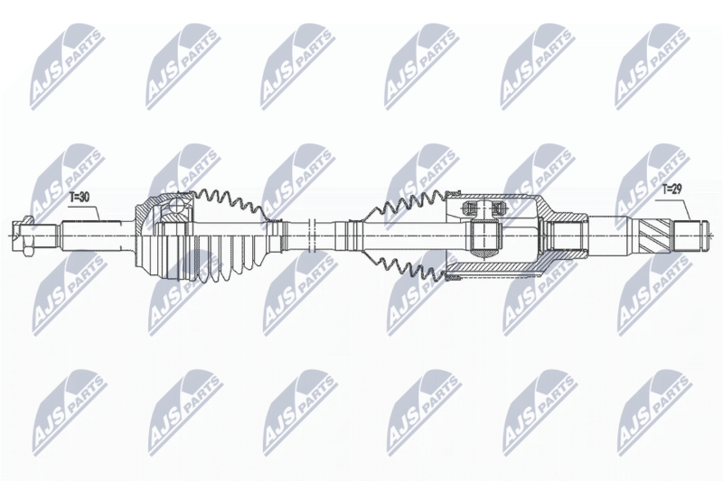 NTY NPW-CH-112 Drive Shaft