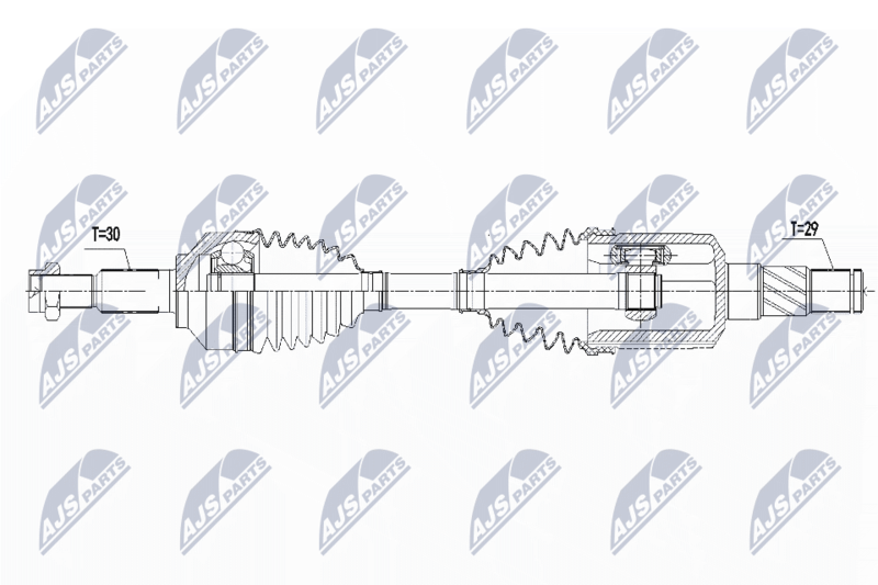NTY NPW-CH-114 Drive Shaft