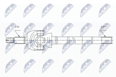 Drive Shaft NTY NPW-CH-124