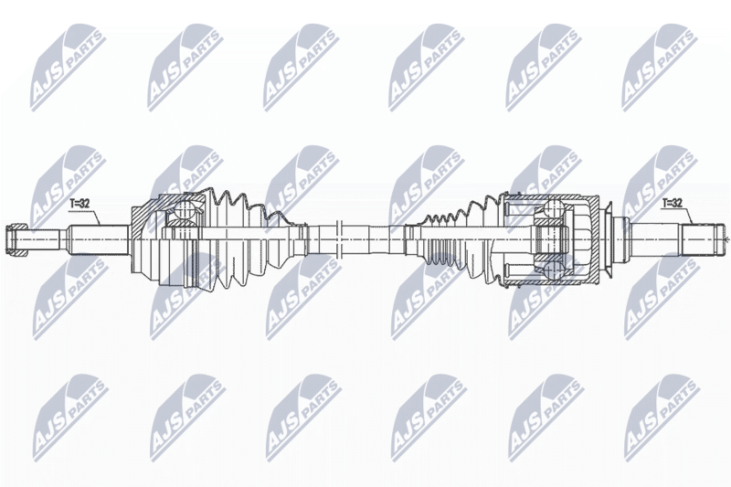 NTY NPW-CH-126 Drive Shaft